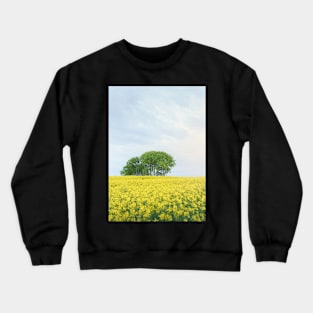 Yellow spring fields Crewneck Sweatshirt